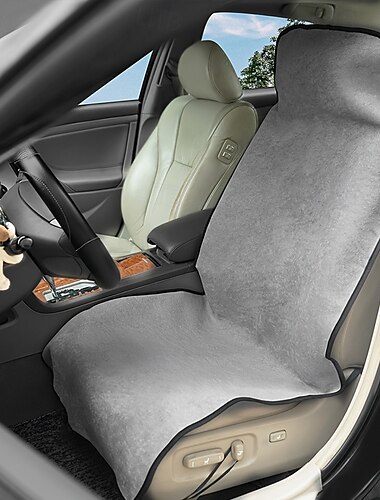  1 pièce de tissu de serviette de coussin de siège de voiture protège les sièges adaptés à de nombreux types de véhicules