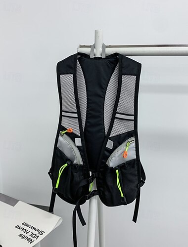  Жилет для бега Водный пакет Жилет для питья Armwarmers Отражение Водонепроницаемость Быстровысыхающий Ткань "Оксфорд" для Марафон Пешеходный туризм Бег