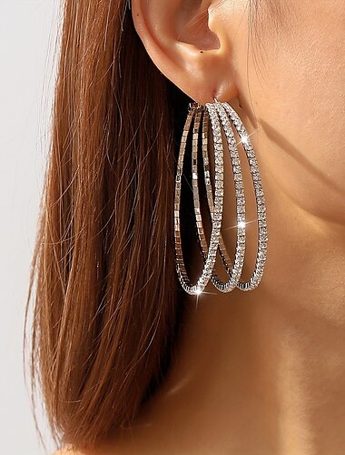  Damen Tropfen-Ohrringe Tropisch Freude Tropisch Ohrringe Schmuck Silber / Gold Für Party