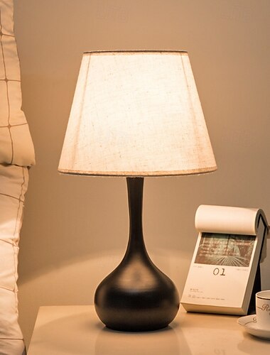  Moderne LED-Tischlampe in warmweiß, für Wohnzimmer, Schlafzimmer, Büro, Nachttisch und Bücherregal.