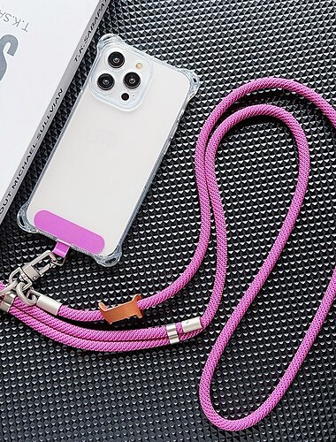  телефон Кейс для Назначение Apple AirTag Xiaomi SSamsung Galaxy Универсальный с ремешком с ремешком на запястье Полиэстер