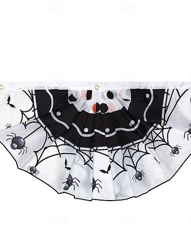  halloweeni legyező zászló sármány kültéri zászló kültérre halloween udvar kerítés függő kísérteties tök transzparens zászló asztal dekoráció őszi szoba dekoráció esztétika halloween születésnapi parti dekoráció