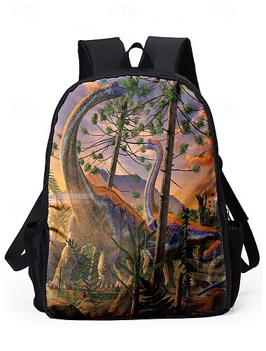  Ensemble de sacs à dos dinosaures 3 pièces pour enfants - sac d'école imprimé T-Rex avec sac à lunch et trousse, sac à dos léger et durable pour garçons et filles, idéal pour l'école, les voyages et les cadeaux d'anniversaire vincent hie