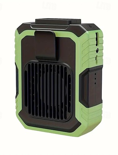  neuer hängender Taillenventilator, Hand-Hals-Desktop, kleiner tragbarer USB-Mini-Hochgeschwindigkeits-Turbo-Lüfter
