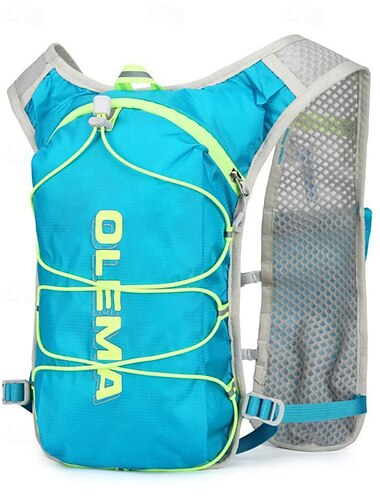  Жилет для бега Водный пакет Жилет для питья Armwarmers Отражение Водонепроницаемость Быстровысыхающий Полиэстер для Марафон Пешеходный туризм Бег