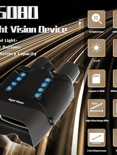 Vidéo ultra HD 4K &Lampe de poche tactique avec images 40 MP, zoom numérique 8x, carte 32 Go, chargement USB, capteur CMOS pour la Saint-Valentin, Thanksgiving, Noël, Nouvel An, fête des pères