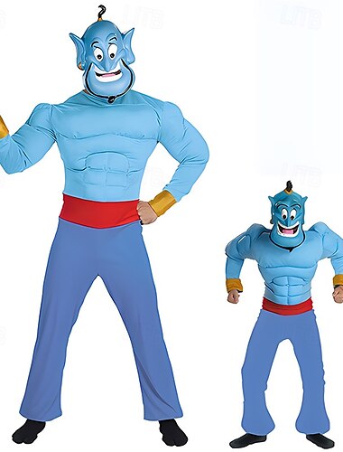  Aladdin Saga Ande Kläder Kostym Sagobokskaraktärer Cosplay Film-cosplay for Pojkar Barn Halloween Prestanda Pedagogisk klädsel Klädsel för skolevenemang