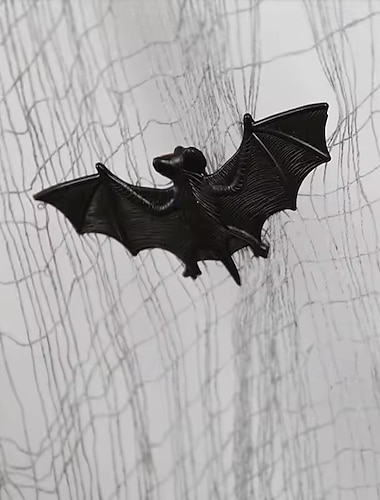  20 τεμάχια διακοσμητικά για το Halloween, προσομοίωση μαλακής λαστιχένιας νυχτερίδας, τρόμου, δύσκολα στηρίγματα, στηρίγματα διακόσμησης διακοπών