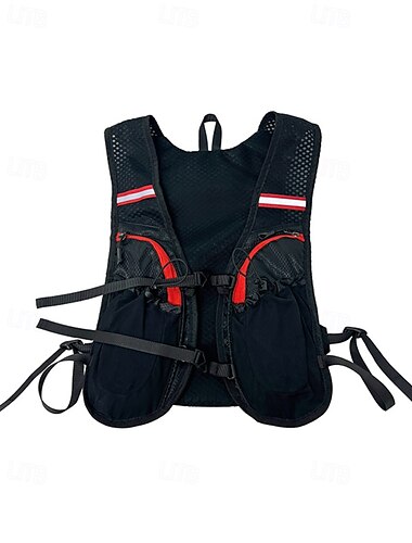  Жилет для бега Водный пакет Жилет для питья Armwarmers Отражение Водонепроницаемость Быстровысыхающий Ткань "Оксфорд" для Марафон Пешеходный туризм Бег