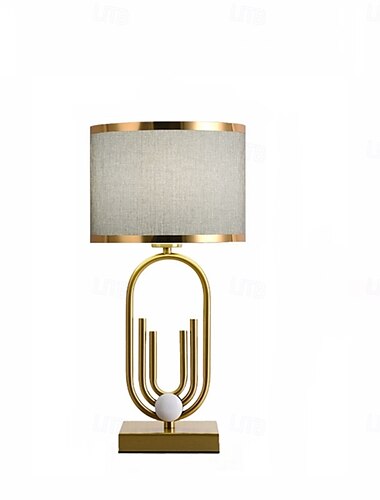  Lampe de table à LED moderne, lampe de chevet blanc chaud, applicable au salon, à la chambre à coucher, au bureau, à la table de chevet et à la bibliothèque