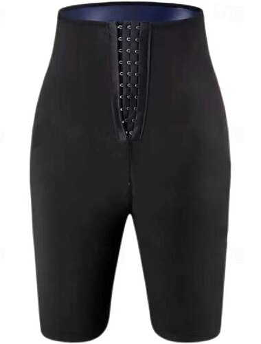  Damen Shorts Leggings Streetwear Lässig Knielang Hohe Taille Einfach Elastischer Bund Atmungsaktivität Dehnbar Urlaub Straße Alltagskleidung Silber Blau Sommer Normale Passform