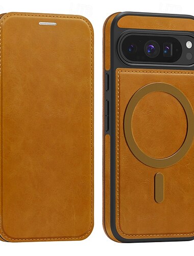  電話 ケース 用途 グーグル ピクセル9プロ ピクセル9プロXL Pixel 8 Pro Pixel 8 ピクセル9 ピクセル9a 磁気吸着ケース フリップカバー ワイヤレス充電をサポート カード挿入口 耐衝撃 TPU PC PUレザー