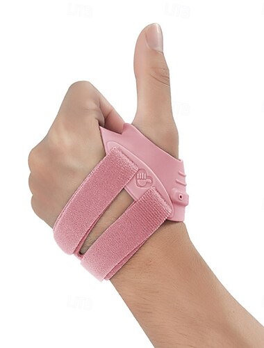  CMC-Daumenorthese zur Linderung von Arthritis-Schmerzen, Daumenstabilisator und -unterstützung bei CMC-Gelenkschmerzen bei Arthrose, verstellbar und bequem, große linke Hand
