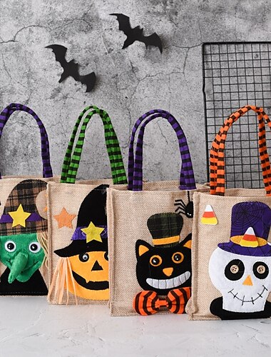  δώρο για το Halloween, τσάντα από μη υφασμένο ύφασμα, τσάντα με καραμέλες, τσάντα κολοκύθας, φεστιβάλ φαντασμάτων, τσάντα κοσμημάτων, τσάντα δώρου, ανταλλακτικά