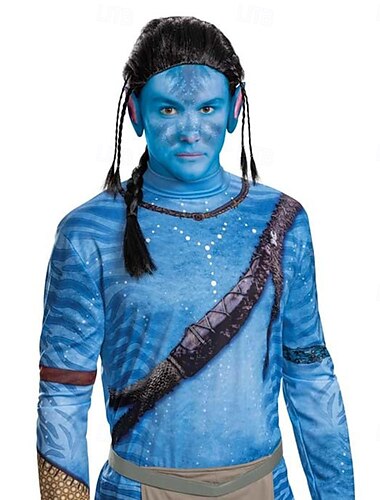  Avatar Classic Jake Perücke für Herren Halloween Cosplay Party Perücken