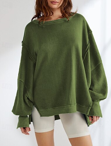  Mujer Sudadera Parte superior de la pista Pull-over Separado Manga Larga Camiseta Ropa Deportiva Otoño Mantiene abrigado Absorbe la humedad Tenis Golf Corriendo Ropa de deporte Ropa de Deporte Color