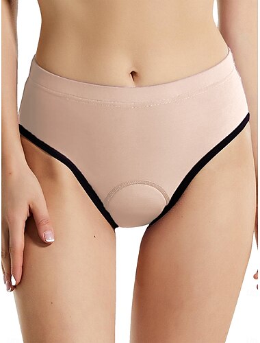  Damen Fahrradunterwäsche-Shorts Fahhrad Slip Formpassend Sport Weich Bequem Schwarz Pfirsich Bekleidung Fahrradbekleidung