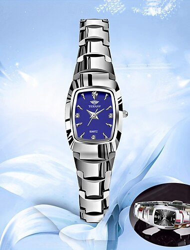  Este es un reloj de mujer original, moderno y con esfera cuadrada, con clasificación de resistencia al agua ipx7. Es elegante, casual y versátil, lo que lo convierte en un regalo ideal para la vida y