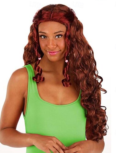  Winx Club Aisha Kostümperücke für Frauen Halloween Cosplay Partyperücken