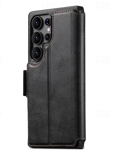  puhelin Etui Käyttötarkoitus Samsung Galaxy S22 Ultra S21 Ultra Lompakkokorttikotelo Magneetti Tukee langatonta latausta Korttipaikka Retro TPU PU-nahka
