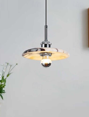  مصباح معلق من الرخام، فاخر وعصري لغرفة الطعام/المعيشة