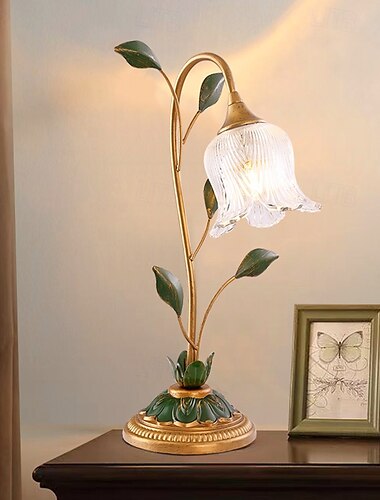  LED-bordlampe, moderne nattbordlampe, egnet for stue, soverom, kontor, nattbord og bokhylle