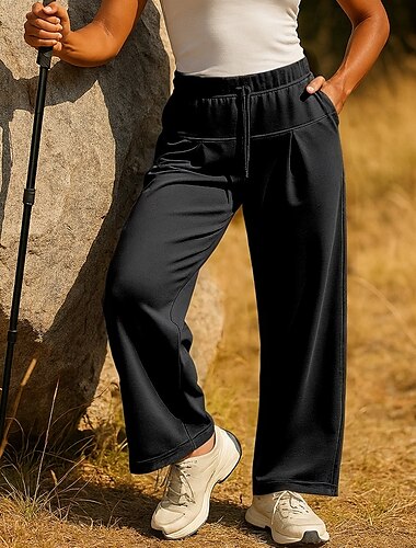  Dámské Tepláky Dağcı Pantolonu teplákové kalhoty Venkovní Běžný Elastický Tepláky Šňůrky Černá Modrá Tenis Golf Běh S M L XL