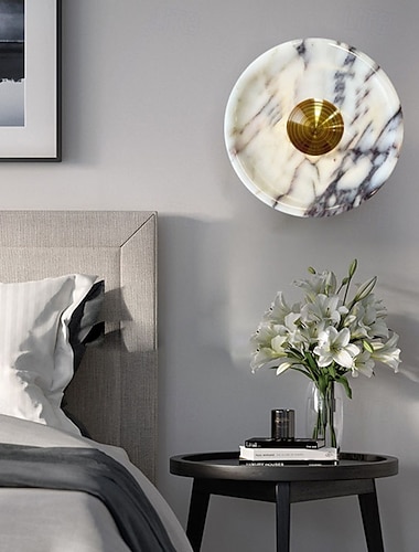  applique da parete a led lampade da parete in marmo applique da parete camera da letto negozi bar applique da parete 110-240v