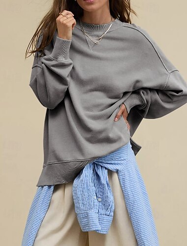  Mujer Sudadera Parte superior de la pista Pull-over Separado Manga Larga Camiseta Ropa Deportiva Otoño Mantiene abrigado Resistente al Viento Tenis Golf Corriendo Ropa de deporte Ropa de Deporte