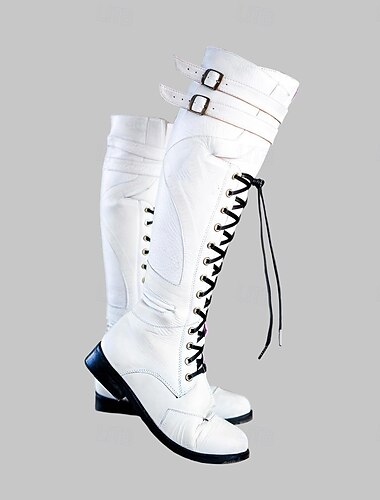  عتيق / معتق العصور الوسطى عصر النهضة أحذية قرصان الفارس الفايكينج الصليبي ملابس تنكرية رجالي سيلتك قرصان عيد الرعب مهرجان حفلة تنكرية مناسبة / حفلة حفلة تنكرية للبالغين أحذية