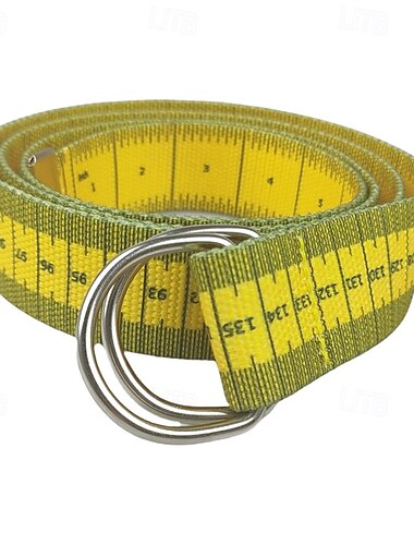  Herren Gürtel Taillengürtel Gelb Gestrickter Stoff Legierung Verstellbar Druck Outdoor Täglich