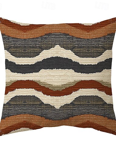  Geometrisches Westliches Vintage Dekoratives Toss Kissenbezug 1PC Weiches Quadratisches Sofakissenbezug für Schlafzimmer Wohnzimmer Sofa Stuhl