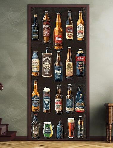  Oktoberfest Türdekorationen Deutsche Bayerische Bier Türabdeckungen Türteppich Türvorhang Dekoration Hintergrund Innen/Außen Türbanner für Eingangstür Bürotür