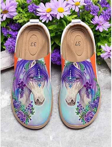  Bunte Damen-Reiseschuhe mit süßem Katzen-Print – lebendige Slip-On-Flats für tägliche Spaziergänge, Urlaub und Komfort im Freien, leichtes, bequemes Schuhwerk für Katzenliebhaber, Sheena Pike