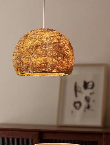  Wabi-Sabi rotan kroonluchter vintage creatieve handgeweven rotan kroonluchter voor woonkamer eetkamer
