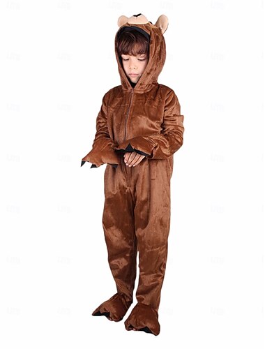  Fairy Tail Animal Penguin Bear Kigurumi Pajamas Onesies Cosplay Boys Girls' Kid's Performance Educational Dress Up School Event Dress Up Halloween Carnival World Book Day Easy Carnival Costume