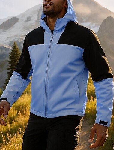  Per uomo Giacca da escursionismo Giacca sportiva Impermeabile Esterno Impermeabile Traspirante Asciugatura Rapida Leggero Abbigliamento da trekking Abbigliamento da trekking Primavera Autunno Giacca
