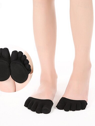  Mujer Calcetines de suelo con reposapiés antiolor Antifricción absorbente del sudor por Pilates Danza Aptitud física