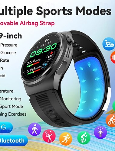  2025 nuovi orologi accurati per la misurazione della pressione sanguigna, glicemia, lipidi, ECG, smartwatch per salute, fitness e sport