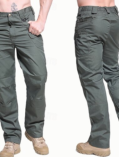  Herren Wanderhosen Außen Normale Passform Wasserdicht Winddicht Schnelltrocknend Leicht Hosen Tasche Elastischer Bund Schwarz Gelb Camping / Wandern Golfspiel Laufen M L XL XXL XXXL