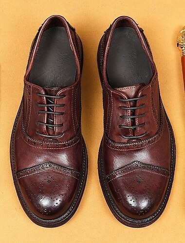  Herren-Oxford-Schuhe aus hellbraunem Leder mit Goodyear-Rahmen und klassischem Design – zeitloses Business-Schuhwerk für formelle und berufliche Anlässe