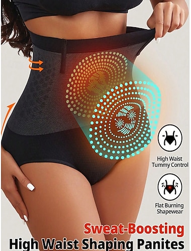  Dames Corrigerend ondergoed Taille Trainer Sport Heldere kleur Elastische taille Dagelijks Mouwloos Zwart Zomer Lente Herfst Winter