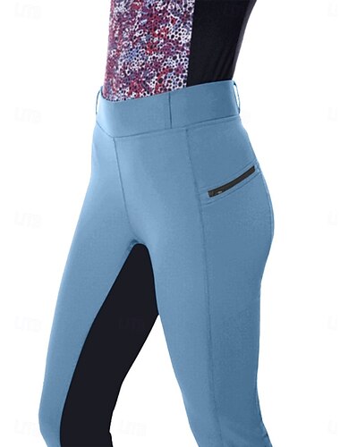  Damen Leggings Mode sportlich Volle Länge Hohe Taille Einfach Bequem Weich Hohe Elastizität Outdoor Urlaub Straße Marineblau Schwarz Weiß Himmelblau Sommer Frühling Schmale Passform
