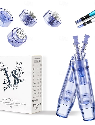  15 шт./коробка 12/36/42pin круглый nano dr pen a1 картридж микронидлинг для лица уход за кожей bb glow макияж