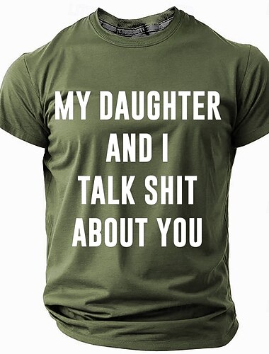  Homens Gíria engraçada Ofensivo Camiseta Manga Curta Camiseta Impressão 3D Gola Redonda Camisa Moda Diário Básico Rua Casual Diário Preto Vermelho Azul Verão Primavera Todas as Estações Roupa S M L