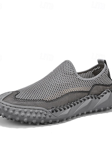  braune Herren-Sportsandalen mit atmungsaktivem Mesh-Obermaterial und rutschfester Sohle für Strand und Wandern