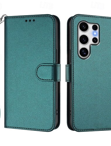  Handy Hülle Handyhüllen Für Samsung Galaxy S25 Ultra S24 Ultra Plus S23 Ultra Plus S22 Plus Ultra A55 A35 A25 A15 5G A54 A34 A14 A53 A33 A23 A13 Brieftaschenhülle Mit Ständer Magnetisch Vollschutz