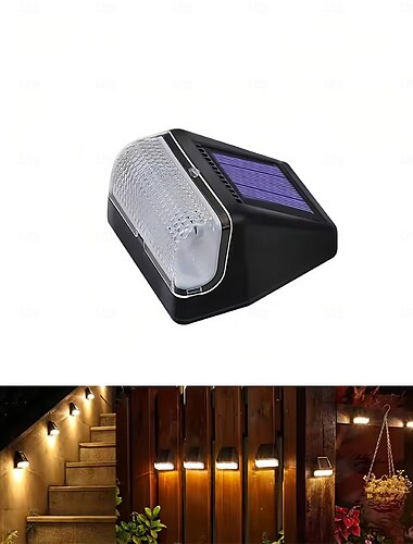  4 stücke 2 stücke 1 stück outdoor led solar wand licht hedge regendicht garten dekoration schwimmbad wasserdicht ipx park treppen schritt zaun rasen beleuchtung