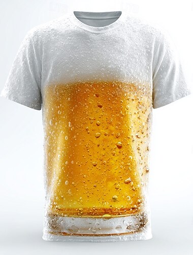  Oktoberfest Homens Cerveja Camiseta Manga Curta Camiseta Impressão 3D Gola Redonda Camisa Exagerado Designer Festa Rua Casual Branco Verão Primavera Roupa S M L XL XXL XXXL 4XL