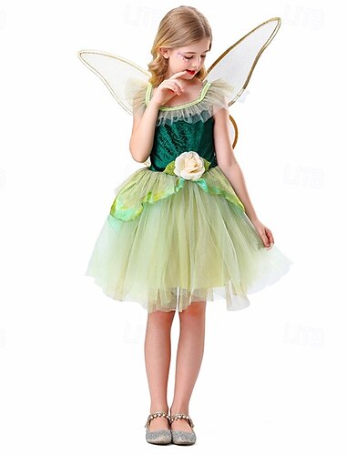  Elf Maskerade Halloween Mädchen Kinder Karneval Halloween Halloween Karneval Kindertag Einfaches Karnevalskostüm